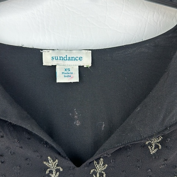 Sundance Balloon Sleeve Sequins Blouse, XS - Picture 10 of 11
